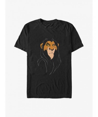 Disney The Lion King Big Face Scar Big & Tall T-Shirt $14.95 T-Shirts