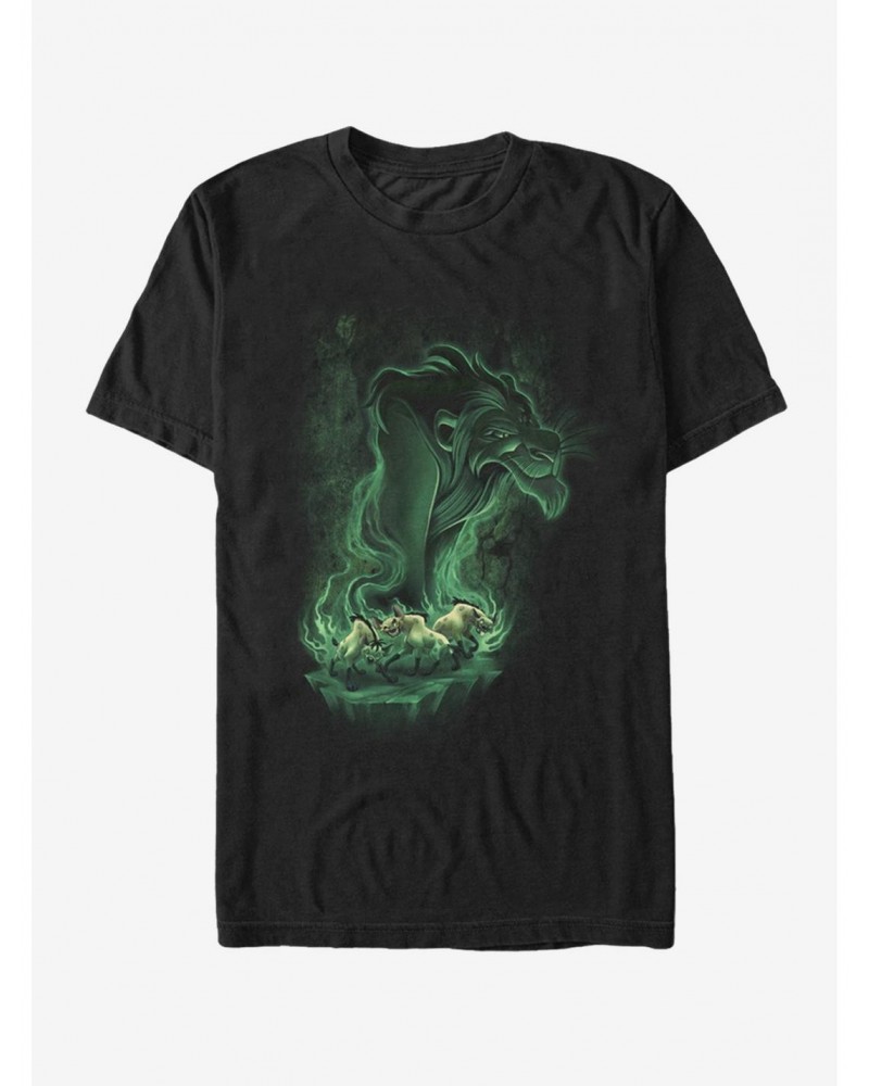 Lion King Scar Smoke T-Shirt $7.17 T-Shirts