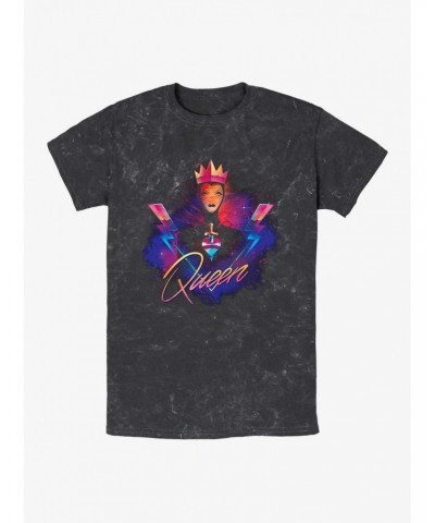 Disney Villains Evil Queen Mineral Wash T-Shirt $7.77 T-Shirts
