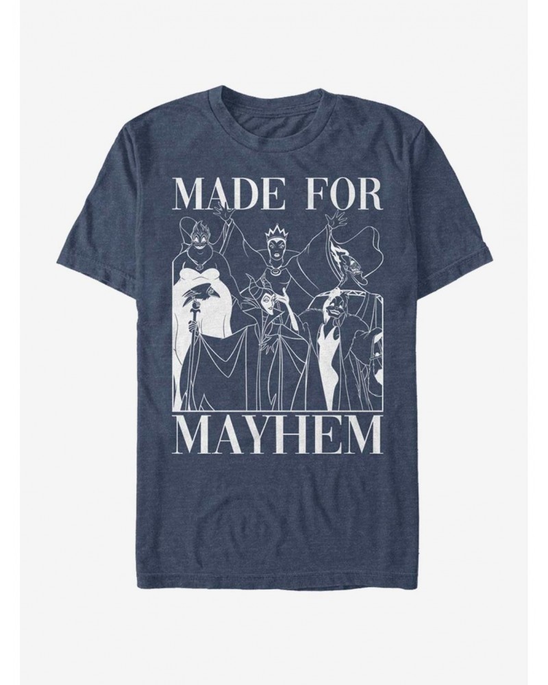 Disney Villains Made For Mayhem T-Shirt $10.04 T-Shirts