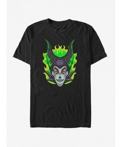Disney Maleficent Sugar Skull T-Shirt $8.37 T-Shirts
