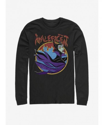 Disney Villains Maleficent Flame Born Long-Sleeve T-Shirt $15.79 T-Shirts