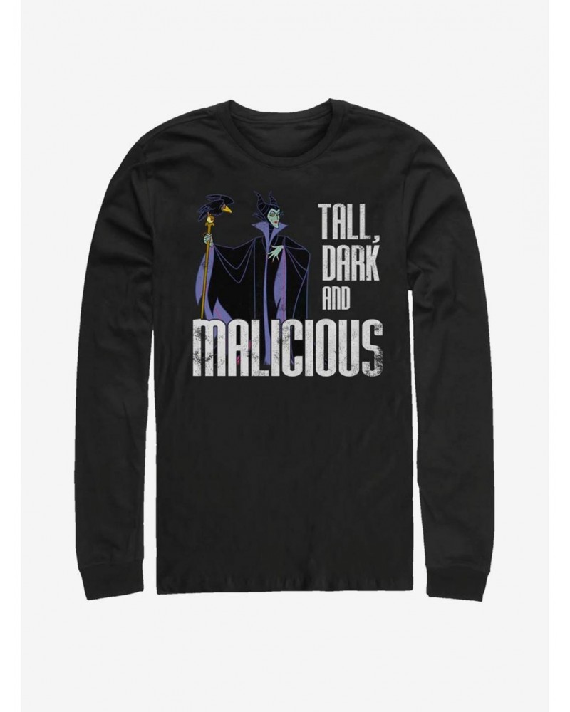 Disney Villains Maleficent Tall N' Dark Long-Sleeve T-Shirt $11.19 T-Shirts