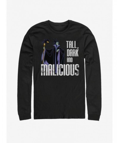 Disney Villains Maleficent Tall N' Dark Long-Sleeve T-Shirt $11.19 T-Shirts