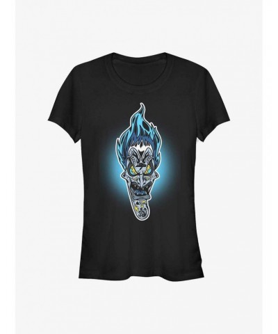 Disney Hercules Sugar Skull Hades Girls T-Shirt $9.71 T-Shirts