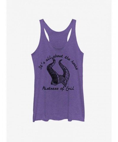 Disney Maleficent: Mistress Of Evil All About The Horns Girls Tank $12.69 Tanks