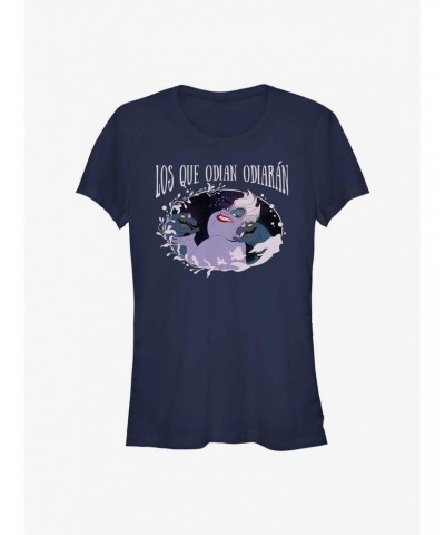 Disney The Little Mermaid Spanish Ursula Haters Gonna Hate Girls T-Shirt $10.21 T-Shirts