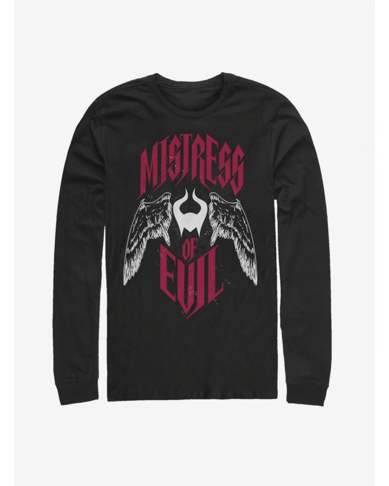 Disney Maleficent: Mistress of Evil With Wings Long-Sleeve T-Shirt $15.46 T-Shirts