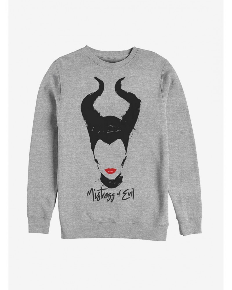 Disney Maleficent: Mistress of Evil Red Lips Sweatshirt $14.76 Sweatshirts
