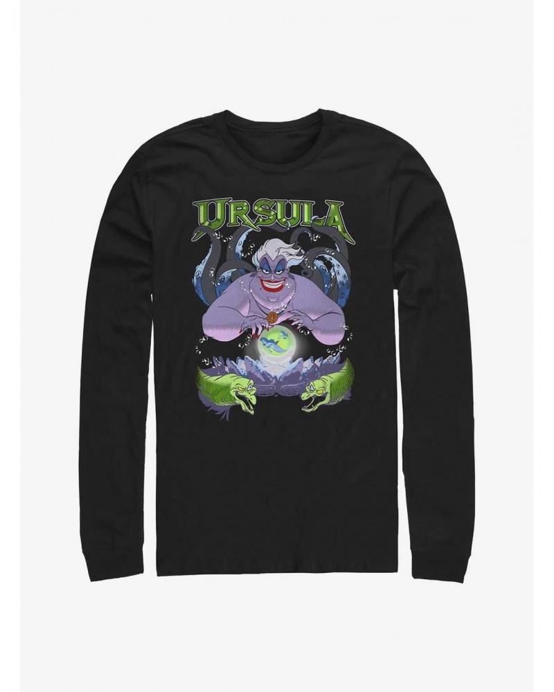 Disney The Little Mermaid Ursula Charm Long-Sleeve T-Shirt $12.50 T-Shirts