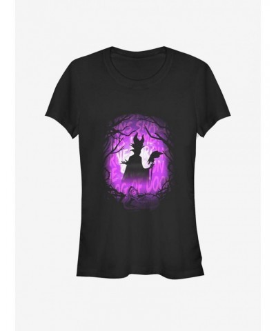 Disney Villains Maleficent Looming Doom Girls T-Shirt $9.46 T-Shirts