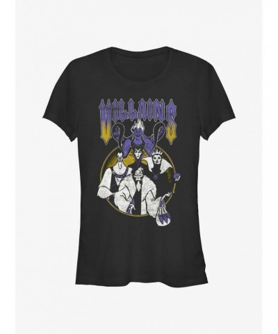 Disney Villains Metal Villains Girls T-Shirt $9.21 T-Shirts