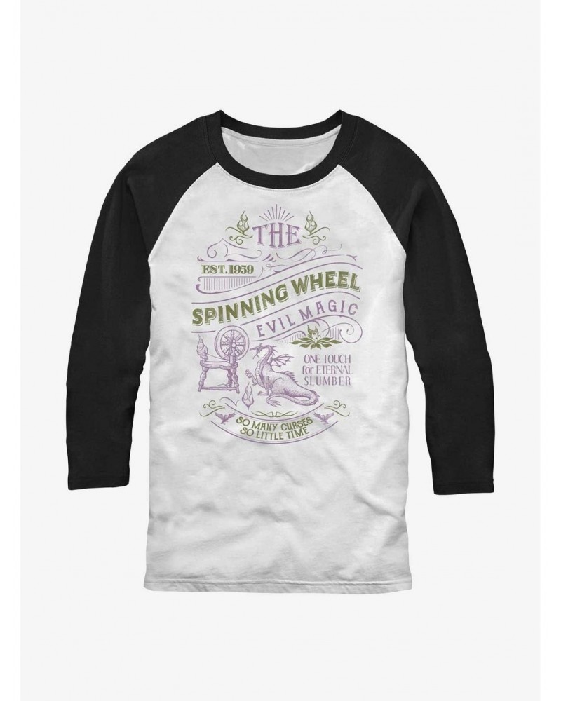 Disney Villains Spinning Wheel Raglan T-Shirt $8.67 T-Shirts
