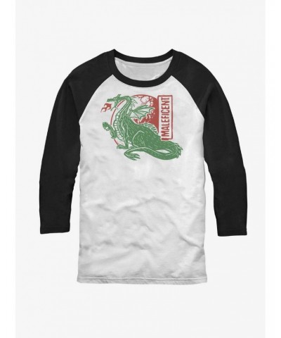 Disney Villains Maleficent Dragon Raglan T-Shirt $11.27 T-Shirts