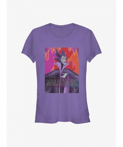 Disney Maleficent Flame Mali Girls T-Shirt $10.71 T-Shirts