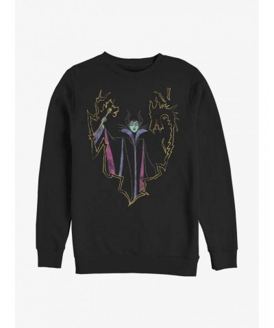 Disney Maleficent Drawn Out Sweatshirt $16.24 Sweatshirts