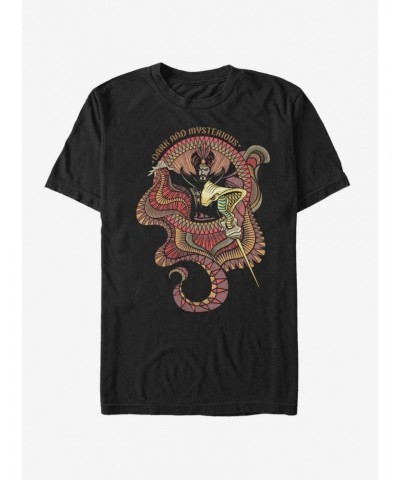 Disney Aladdin 2019 Jafar Circular T-Shirt $10.04 T-Shirts