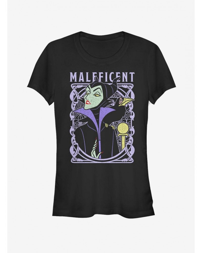 Disney Sleeping Beauty Maleficent Color Girls T-Shirt $9.46 T-Shirts