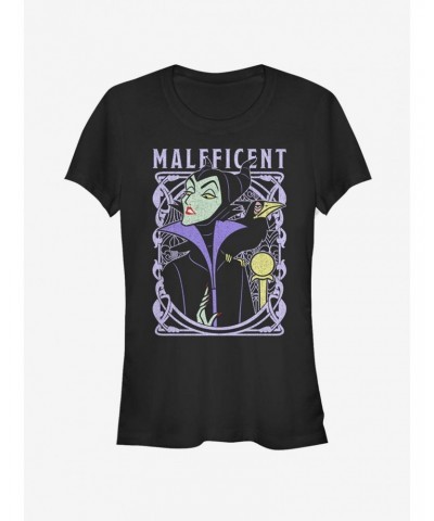 Disney Sleeping Beauty Maleficent Color Girls T-Shirt $9.46 T-Shirts