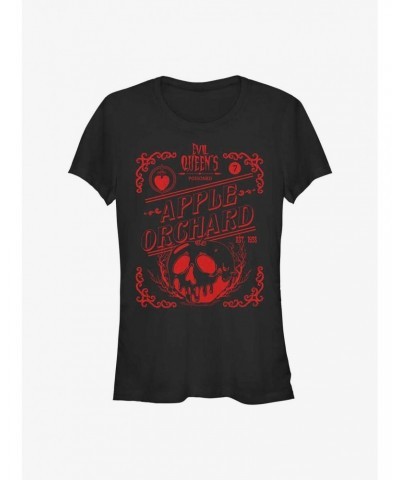 Disney Snow White And The Seven Dwarfs Evil Queen's Apple Orchard Girls T-Shirt $10.46 T-Shirts