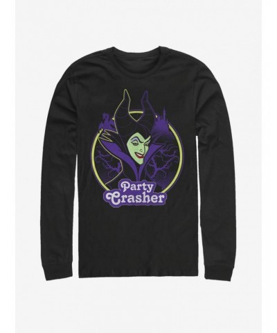 Disney Villains Maleficent Party Crasher Long-Sleeve T-Shirt $12.83 T-Shirts