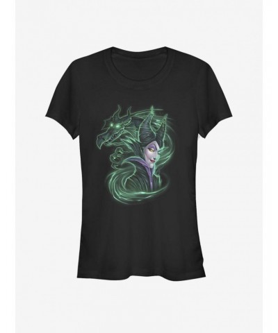 Disney Villains Maleficent Dark Magic Girls T-Shirt $12.45 T-Shirts