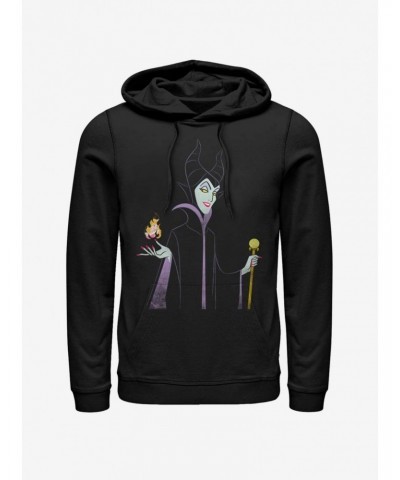 Disney Villains Maleficent Minimal Maleficent Hoodie $18.41 Hoodies