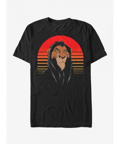 Disney Lion King Sunset Scar Pose T-Shirt $7.89 T-Shirts