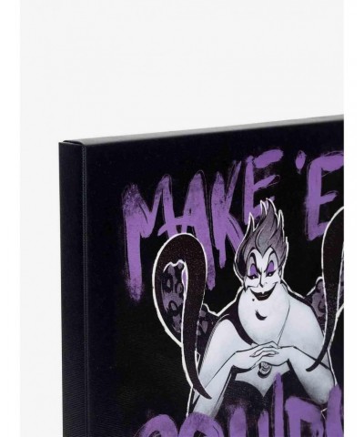 Disney Villains Ursula Make 'Em Squirm Canvas Wall Decor $13.97 Décor