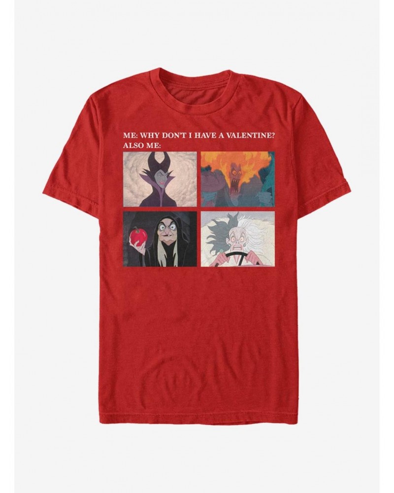 Disney Villains Valentine Meme T-Shirt $10.04 T-Shirts