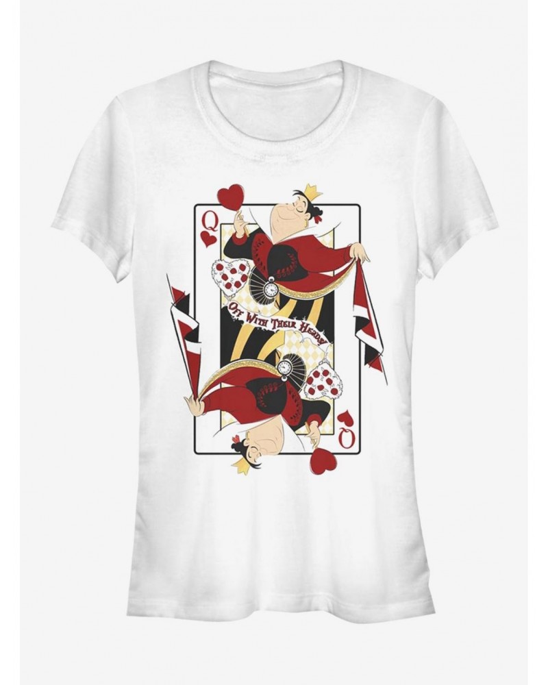 Disney Alice In Wonderland Queen Of Hearts Girls T-Shirt $12.45 T-Shirts