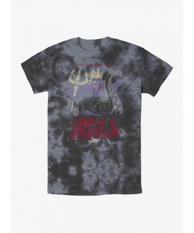 Disney The Little Mermaid Ursula The Sea Witch Tie-Dye T-Shirt $12.17 T-Shirts