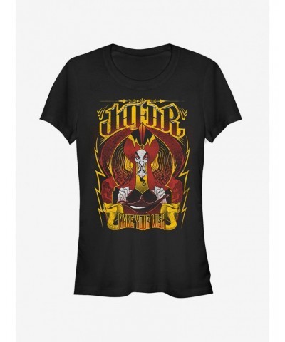 Disney Jafar Flame Wish Girls T-Shirt $11.95 T-Shirts