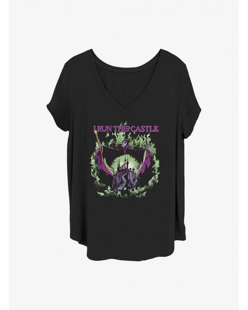 Disney Maleficent She Runs The Show Girls T-Shirt Plus Size $9.54 T-Shirts