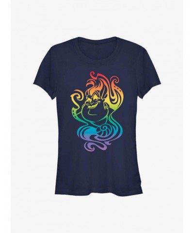 Disney Villains Ursula Badge Pride T-Shirt $10.46 T-Shirts