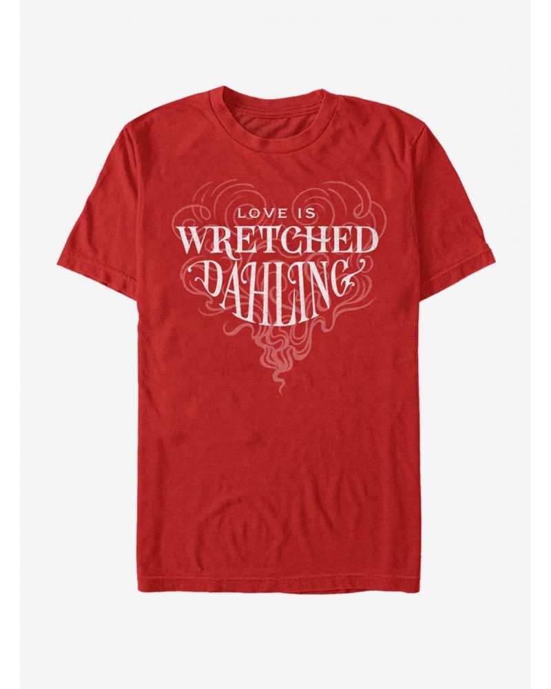 Disney Villains Cruella De Vil Love Is Wretched Dahling T-Shirt $9.08 T-Shirts