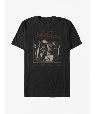 Disney Villains Group Portrait T-Shirt $11.95 T-Shirts