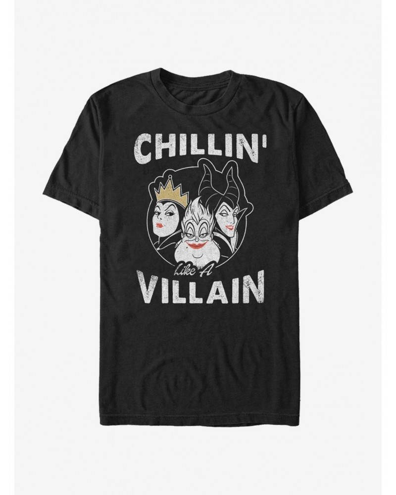 Disney Villains Chillin T-Shirt $10.52 T-Shirts