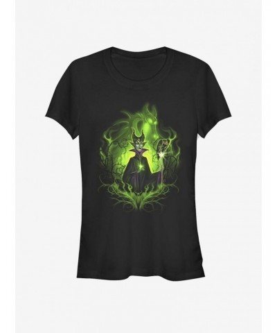 Disney Villains Maleficent Dark Fairy Girls T-Shirt $8.47 T-Shirts