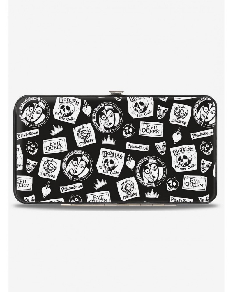 Disney Snow White's Evil Queen Icons Hinged Wallet $13.67 Wallets