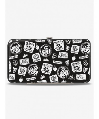 Disney Snow White's Evil Queen Icons Hinged Wallet $13.67 Wallets