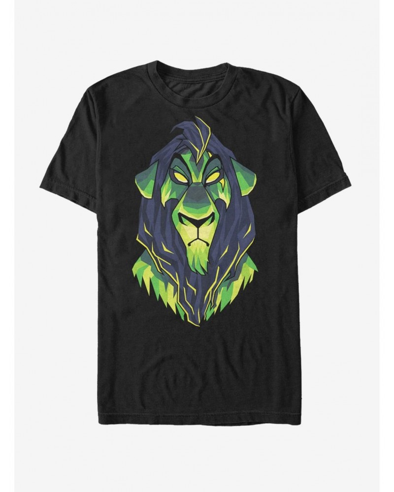Lion King Scary Geometric Scar T-Shirt $7.41 T-Shirts