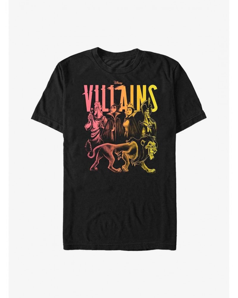 Disney Villains The Most Wicked Of Them All T-Shirt $8.37 T-Shirts