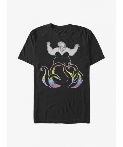 Disney The Little Mermaid Ursula Rainbow Legs T-Shirt $10.28 T-Shirts
