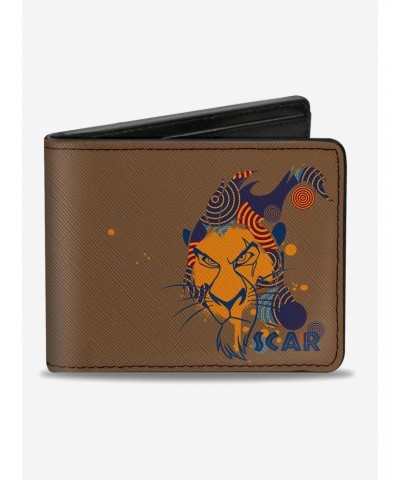 Disney The Lion King Scar Face Sketch Bifold Wallet $7.94 Wallets