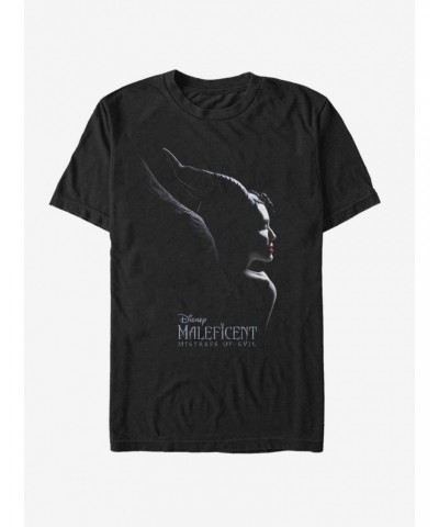 Disney Maleficent: Mistress Of Evil Smirk T-Shirt $7.41 T-Shirts