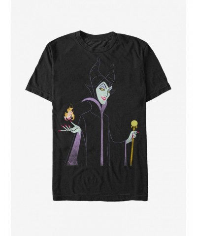 Disney Villains Maleficent Minimal Maleficent T-Shirt $10.04 T-Shirts