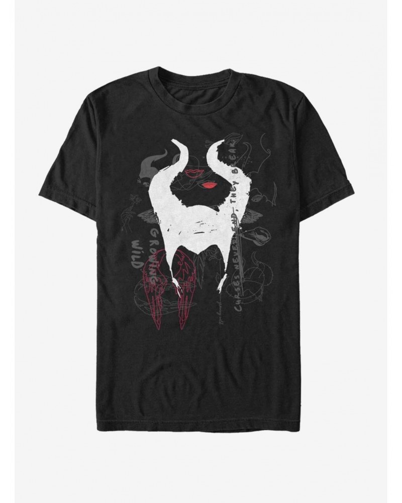Disney Maleficent: Mistress Of Evil Collage T-Shirt $8.13 T-Shirts