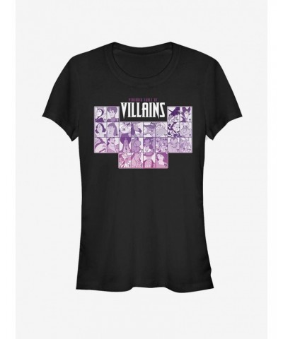 Disney Villains Periodic Villains Girls T-Shirt $7.72 T-Shirts