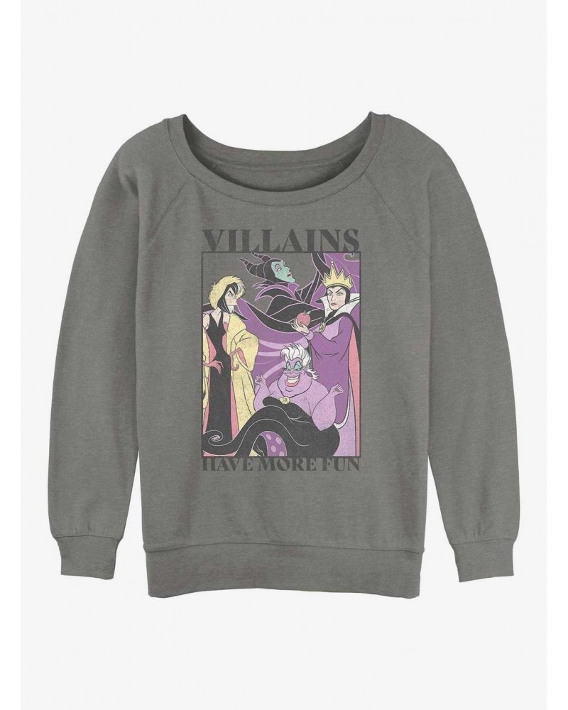 Disney Villains Have More Fun Box Girls Sweatshirt $15.87 Sweatshirts